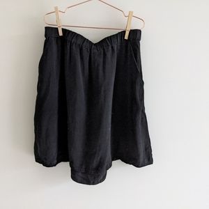 Indi and Cold black skirt with pockets, small, EUC